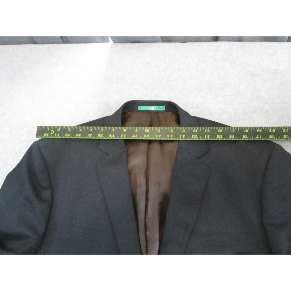 Bianco Brioni Suit Mens 50R (Jacket) / 44R Gray Modern Fit Formal Jacket Pants